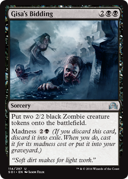 Shadows Over Innistrad 114/297 Gisa's Bidding