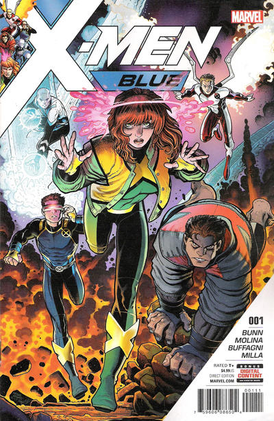 X-men Blue #001 Marvel Comics (2017)
