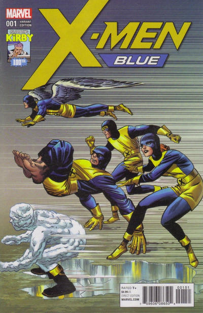 X-men Blue #001D Marvel Comics (2017)