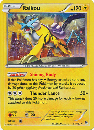 BREAKthrough 055/162 Raikou (Reverse Holo)