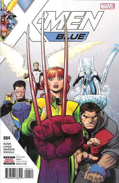 X-men Blue #004 Marvel Comics (2017)