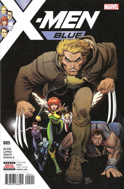 X-men Blue #005 Marvel Comics (2017)