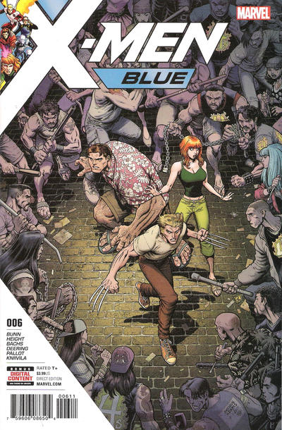 X-men Blue #006 Marvel Comics (2017)