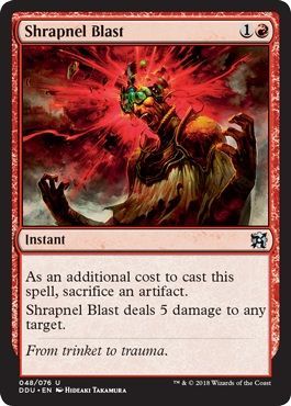 Duel Decks: Elves VS. Inventors 048/076 Shrapnel Blast