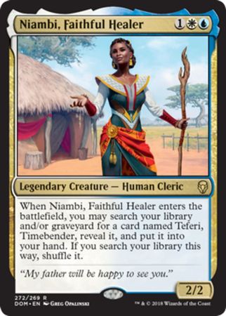 Dominaria 272/269 Niambi, Faithful Healer