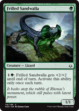 Hour of Devastation 116/199 Frilled Sandwalla