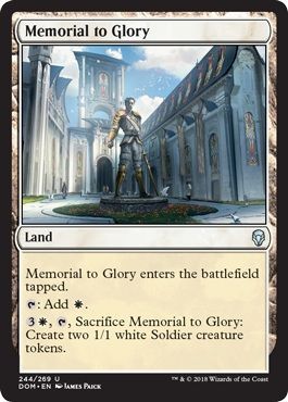 Dominaria 244/269 Memorial to Glory