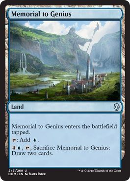 Dominaria 243/269 Memorial to Genius