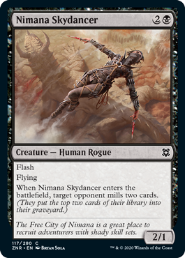 Zendikar Rising 117/280 Nimana Skydancer