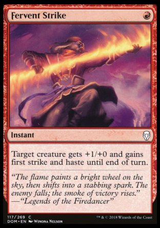 Dominaria 117/269 Fervemt Strike