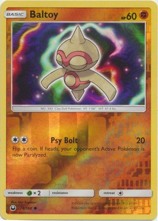 Celestial Storm 078/168 Baltoy (Reverse Holo)