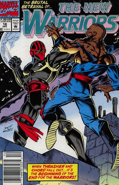 The New Warriors #18 Marvel Comics (1990)