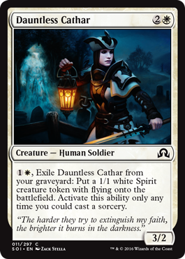 Shadows Over Innistrad 011/297 Dauntless Cathar