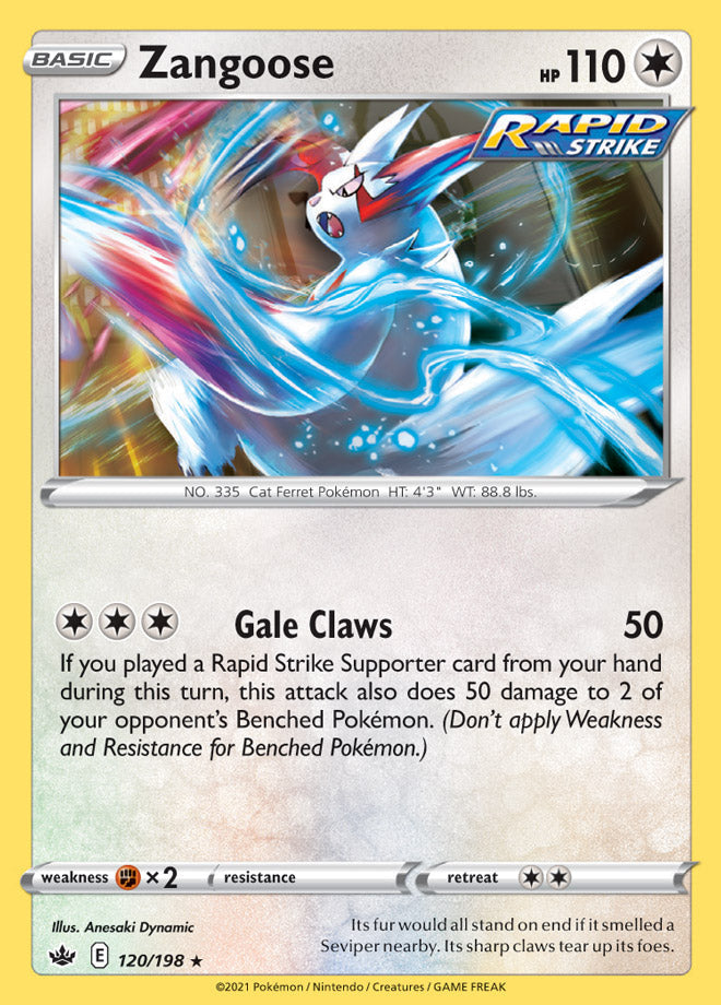 Chilling Reign 120/198 Zangoose