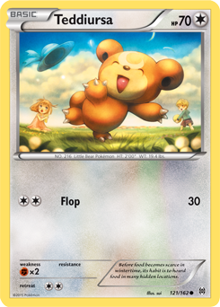 BREAKthrough 121/162 Teddiursa