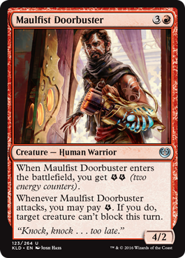 Kaladesh 123/264 Maulfist Doorbuster