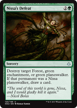 Hour of Devastation 123/199 Nissa's Defeat