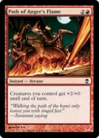 Saviors of Kamigawa 109/165 Path of Anger's Flame