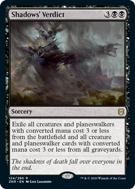 Zendikar Rising 124/280 Shadow's Verdict