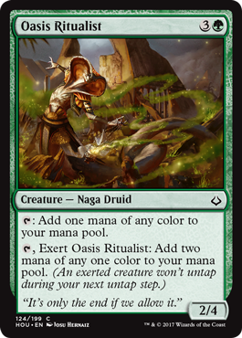 Hour of Devastation 124/199 Oasis Ritualist