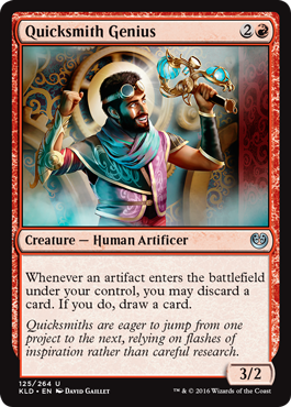 Kaladesh 125/264 Quicksmith Genius