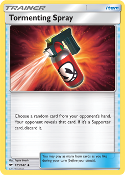Burning Shadows 125/147 Tormenting Spray (Reverse Holo)
