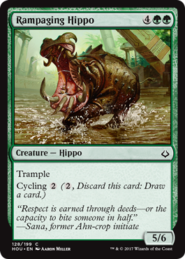 Hour of Devastation 128/199 Rampaging Hippo
