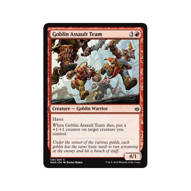 War of the Spark 129/264 Goblin Assault Team