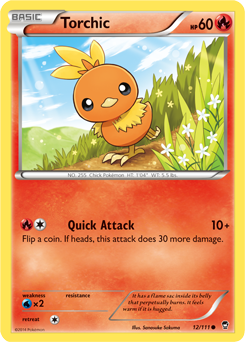 Furious Fists 012/111 Torchic