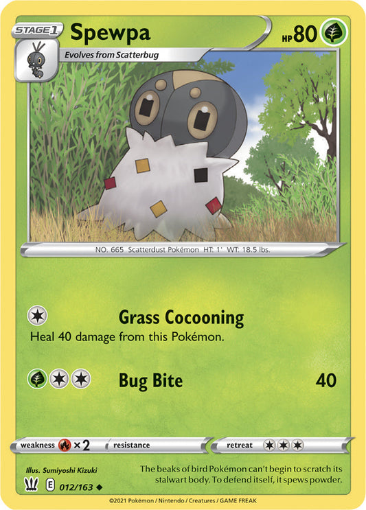 Battle Styles 012/163 Spewpa