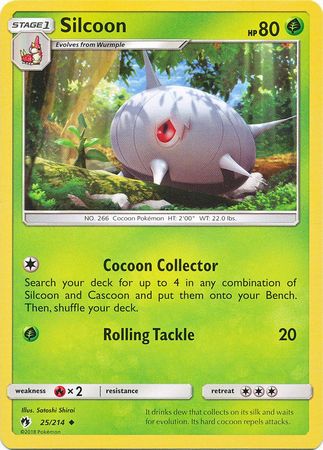 Lost Thunder 025/214 Silcoon