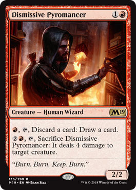 Core Set 2019 136/280 Dismissive Pyromancer