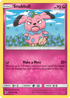 Lost Thunder 137/214 Snubbull
