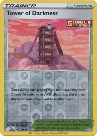 Battle Styles 137/163 Tower of Darkness (Reverse Holo)