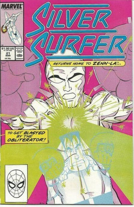 Silver Surfer #21 Marvel Comics