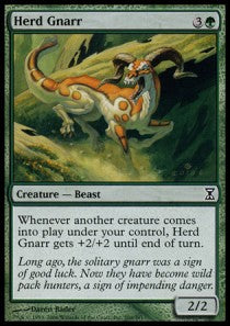 Time Spiral 200/301 Herd Gnarr