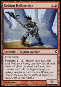 Time Spiral 167/301 Keldon Halberdier