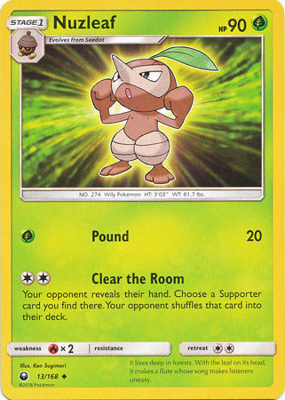 Celestial Storm 013/168 Nuzleaf