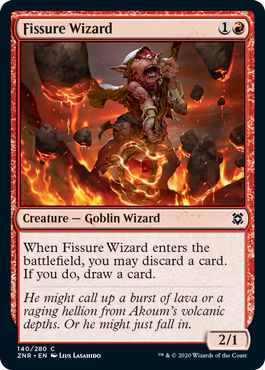 Zendikar Rising 140/280 Fissure Wizard