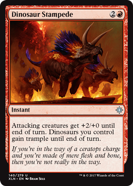 Ixalan 140/279 Dinosaur Stampede