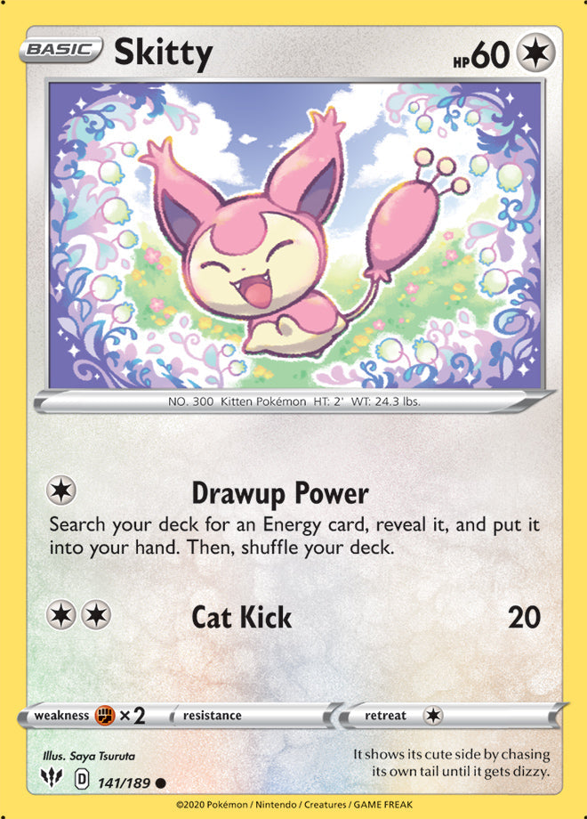 Darkness Ablaze 141/189 Skitty