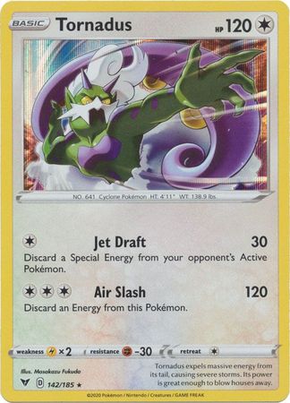 Vivid Voltage 142/185 Tornadus (Holo)