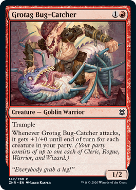 Zendikar Rising 142/280 Grotag Bug-Catcher