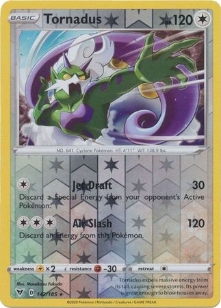 Vivid Voltage 142/185 Tornadus (Reverse Holo)