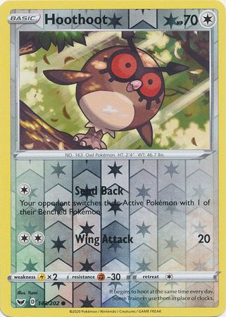 Sword & Shield 143/202 Hoothoot (Reverse Holo)