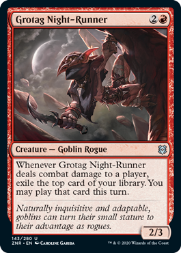 Zendikar Rising 143/280 Grotag Night-Runner