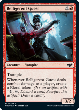 Innistrad: Crimson Vow 144/277 Belligerent Guest