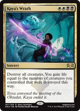 Ravnica Allegiance 187/259 Kaya's Wrath