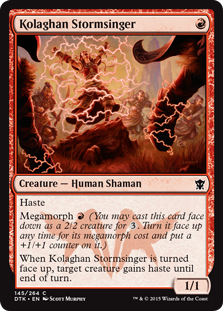 Dragons of Tarkir 145/264 Kolaghan Stormsinger