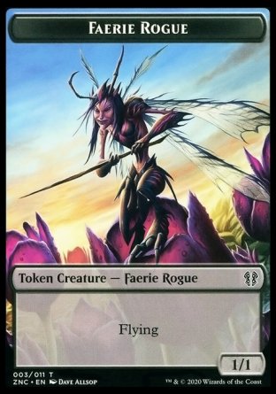 Faerie Rogue 003/011 - Germ 004/011 Zendikar Rising Token